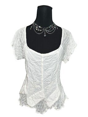 Scully Ivory Lace Blouse